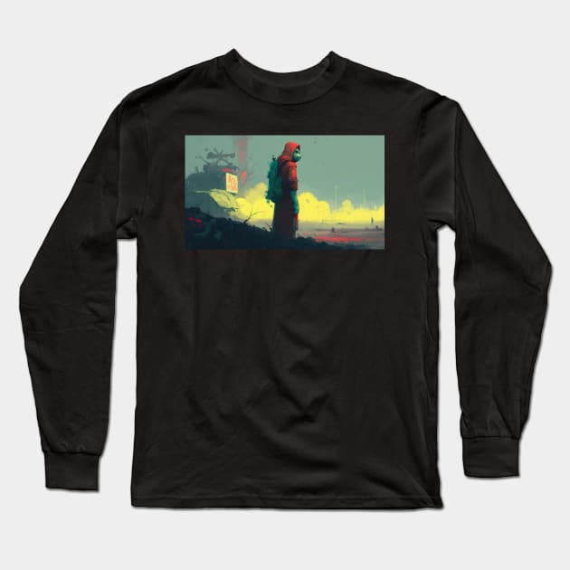 The toxic city Long Sleeve T-Shirt by Aura.